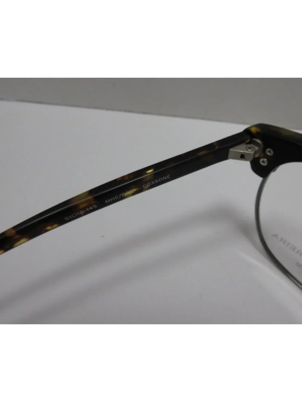 Barton Perreira Eyeglasses Coxsone Titanium Rectangular 51-18-145 NEW